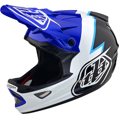 TROY LEE DESIGNS D3 FIBERLITE MTB Helmet Blue 2023 0